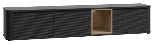 Comodă TV INAR, negru/maro