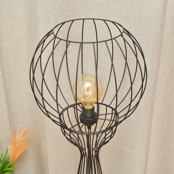 Lampadar MERCURE, 1x E27/15W/230V, negru