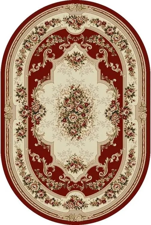 Covor clasic oval 574-210 Selectează mărime: 200 X 300