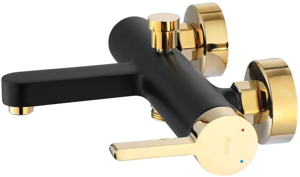 Baterie pentru cadă REA Polo Black Gold