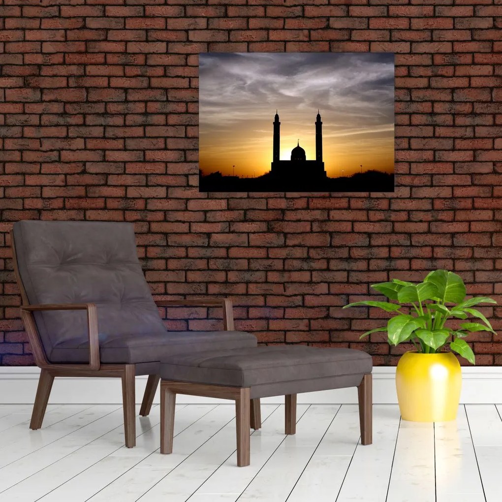 Tablou cu obiect istoric (70x50 cm)