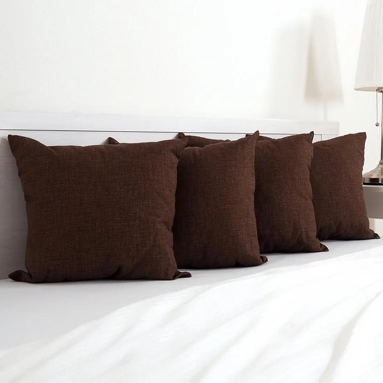 Pernuță decorativă BESSY 45 x 45 cm maro set 2 buc