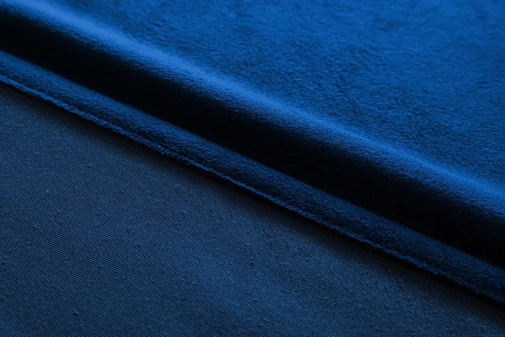 Draperie din catifea Culoare albastru regal, VELVET 140x250 cm Agatat: Rejansa