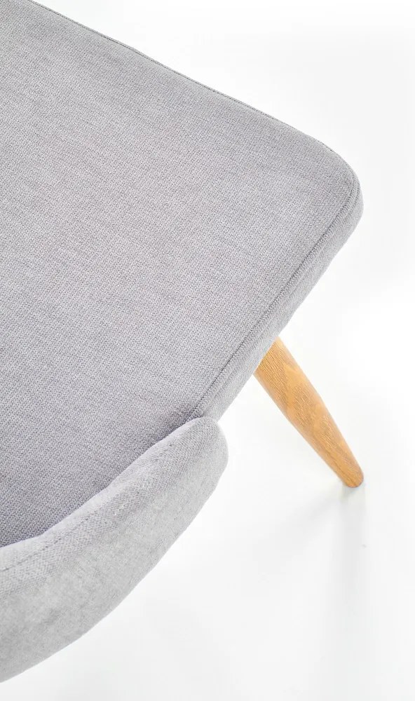 Scaun de bucaterie Tadeo, gri/fag