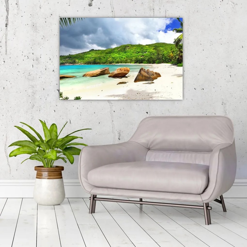 Tablou - Takamaka, Seychelles (90x60 cm)