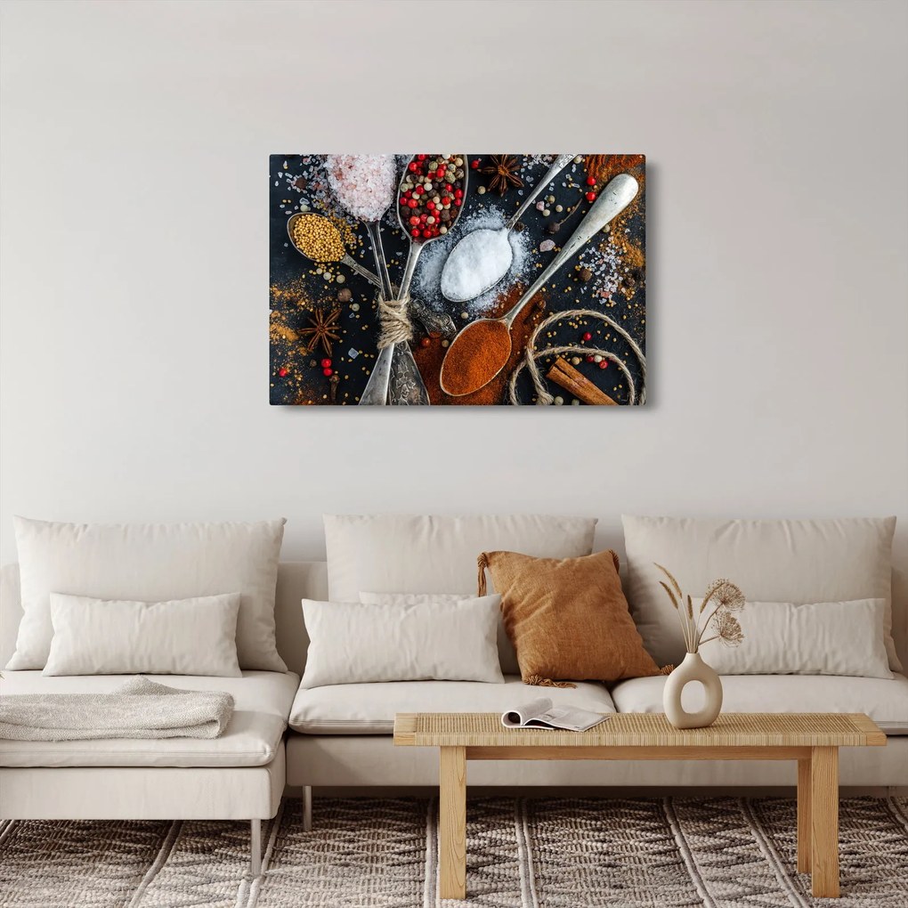Tablou cu condimente (90x60 cm)
