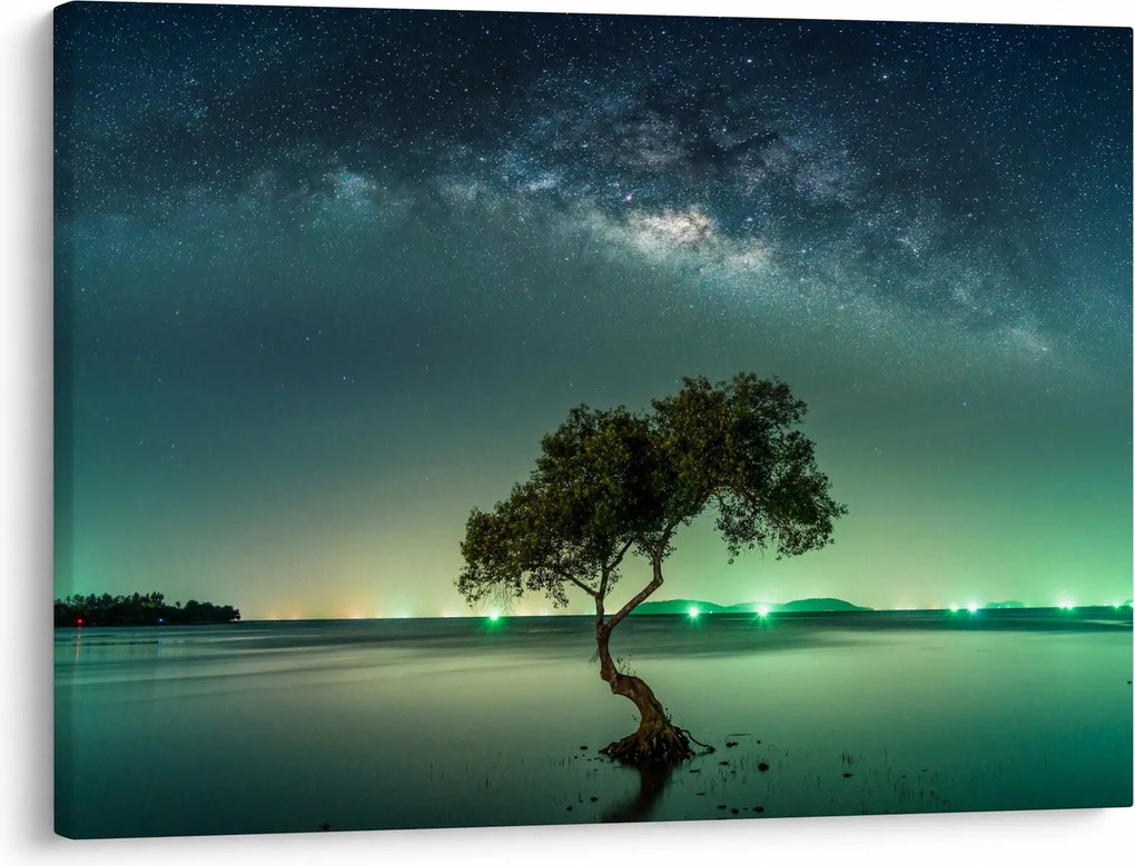 Tablou cu cerul nocturn (70x50 cm)