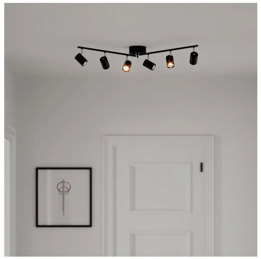 Spot ByRydens 4202100-4002 CORRECT 6xGU10/7W/230V negru