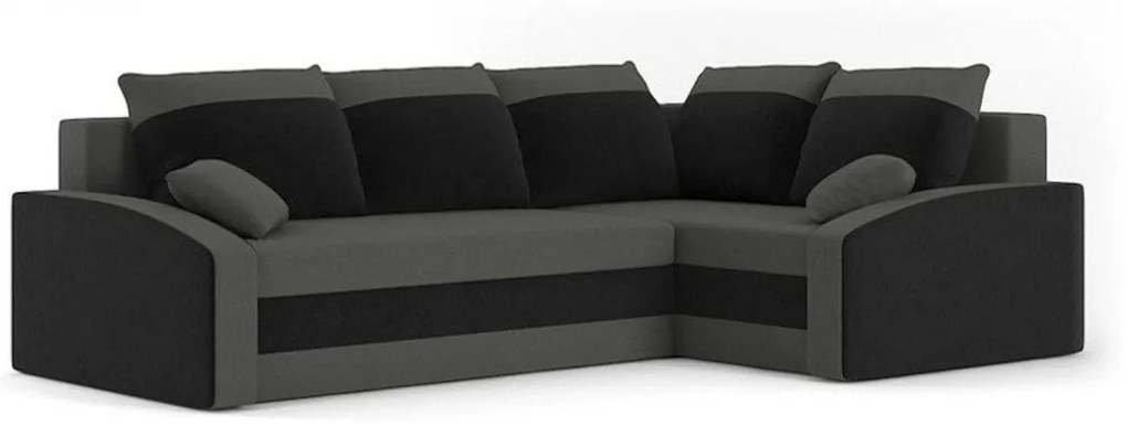 Supermobel Colțar extensibil TABIT,230x75x180, haiti 14/haiti 17, stânga