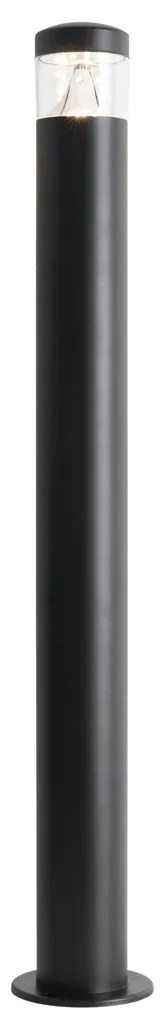 Lampă de exterior modernă neagră 80 cm IP44 incluzând LED - Roxy