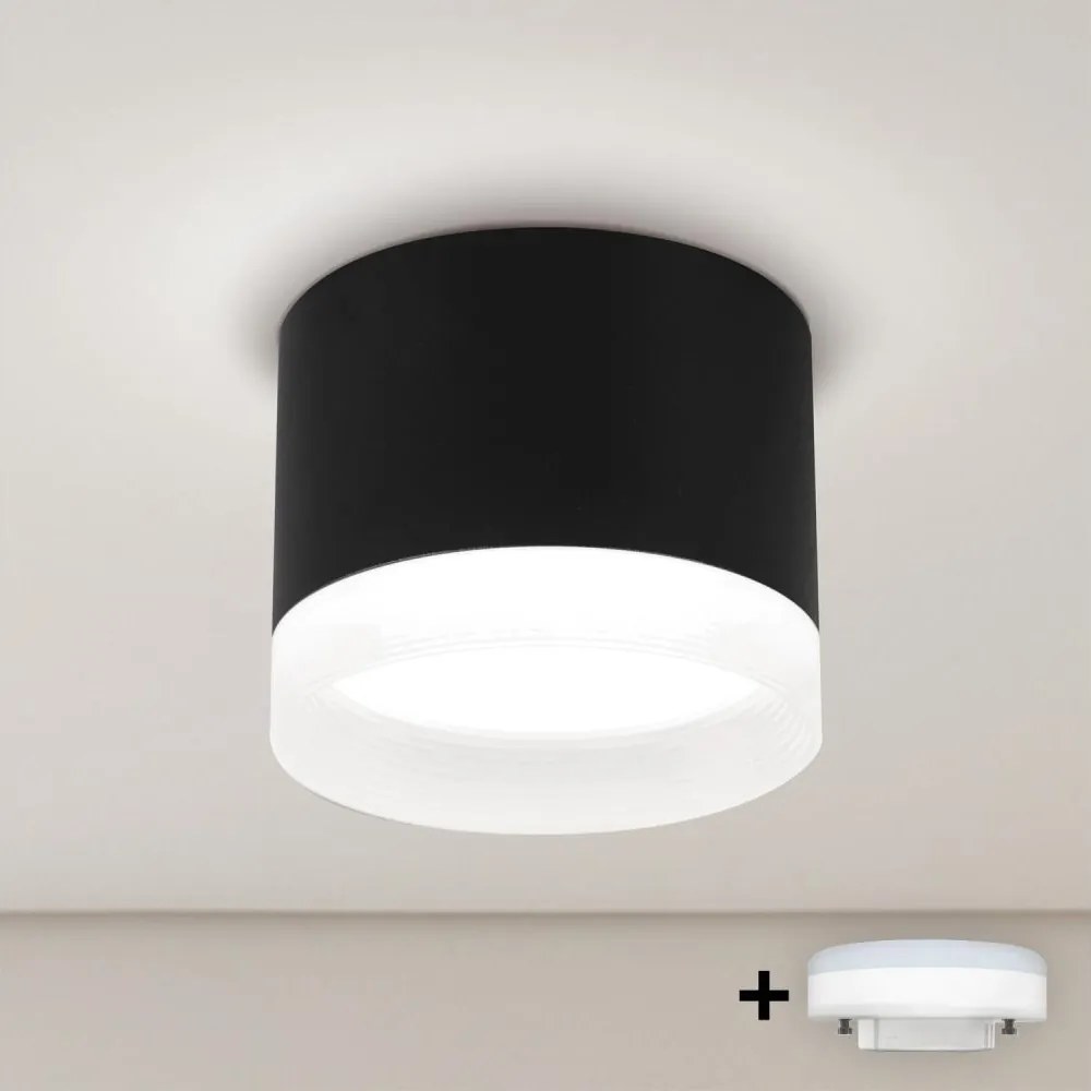 BRILAGI - Spot LED RGB dimabil SMOOTH 1xGX53/14W/230V 60x82 mm Wi-Fi Tuya negru