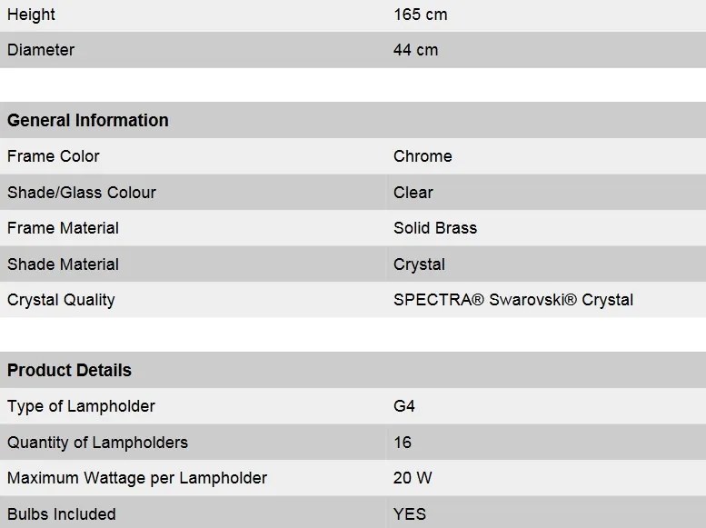 Lustra casa scarii cu 16 surse de lumina si cristal Swarovski Spectra,Spiral
