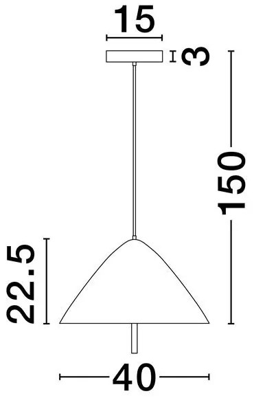 Lustra/Pendul LED design modern OROS alba