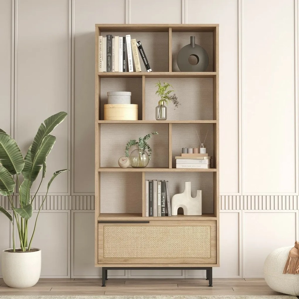 Bibliotecă One Walnut and Oak