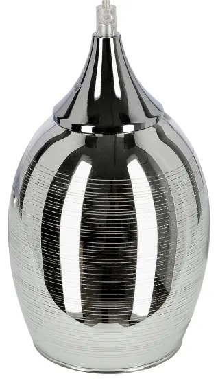 Lustră pe cablu MARINA 3xE27/60W/230V crom