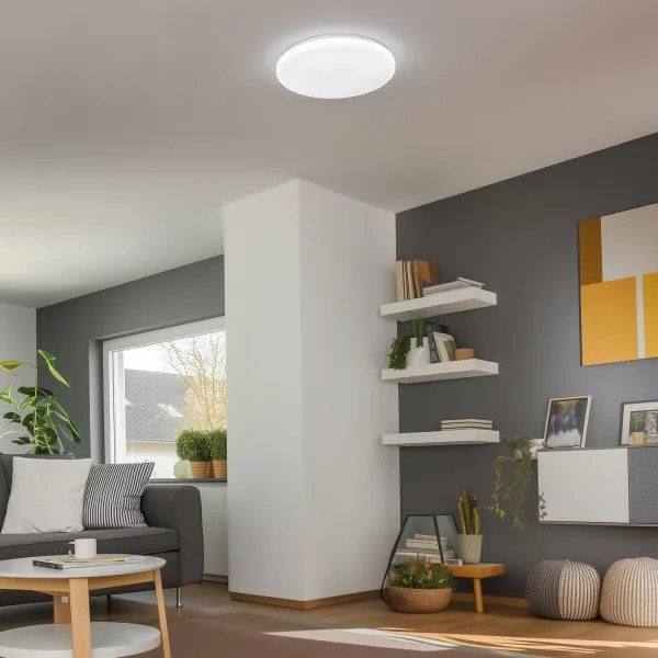 Brilagi - Plafonieră LED dimabilă SMART STARS, 36W, 230V, Ø48 cm, Wi-Fi Tuya + telecomandă