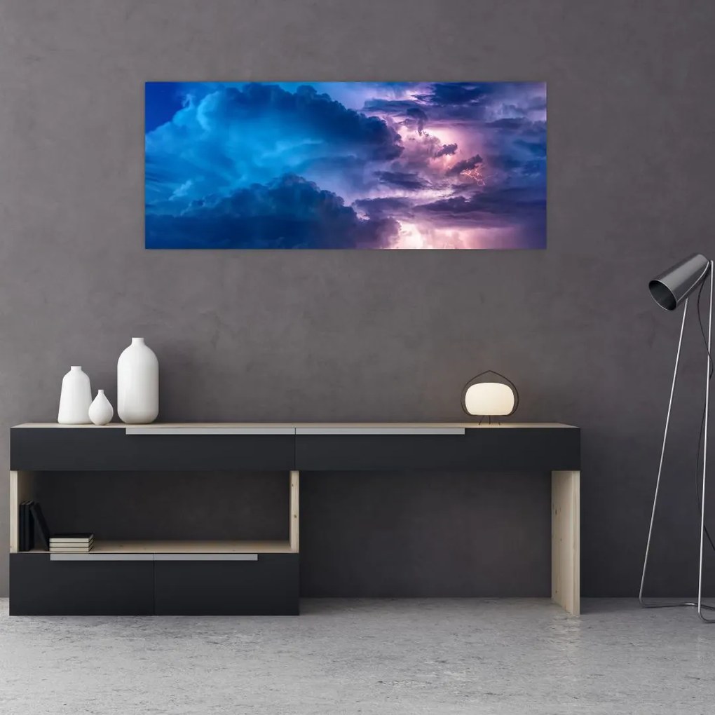 Tablou cu nori (120x50 cm)
