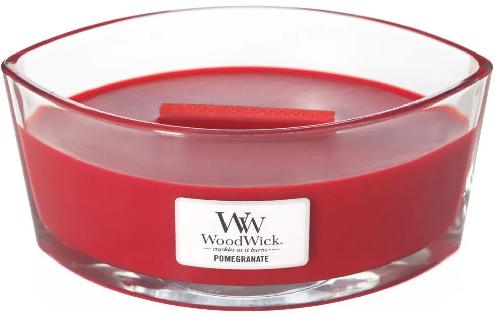 Lumânare parfumată WoodWick Pomegranate, 453 g