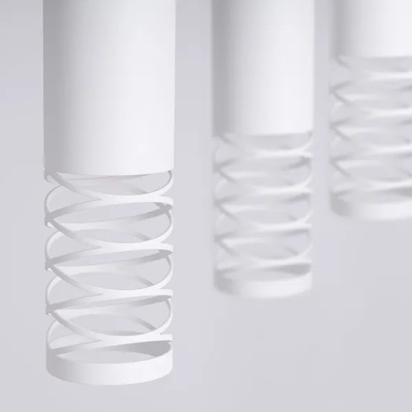 Lustră pe cablu Sollux SL.1688 LAMI 3xGU10/10W/230V alb