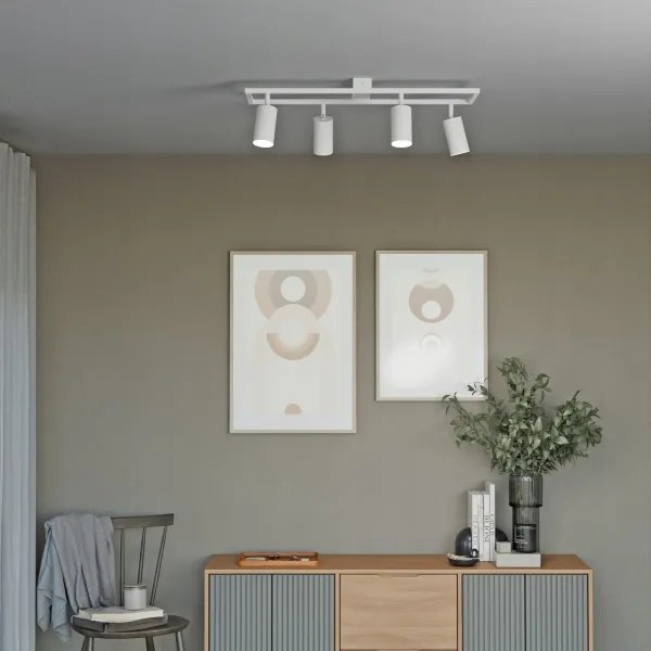 Spot 4xGU10/30W/230V alb