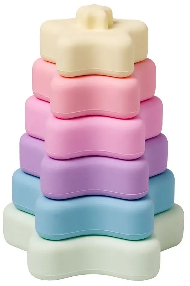 Saro Rainbow Stackable Teethers