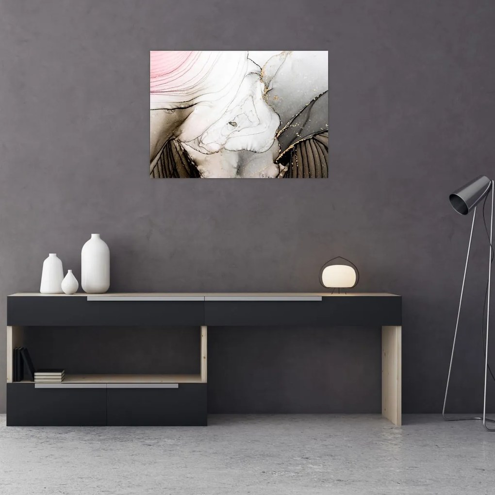 Tablou - Cerneală de marmură (70x50 cm)
