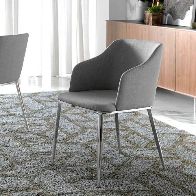 Scaun tapitat design italian Mink