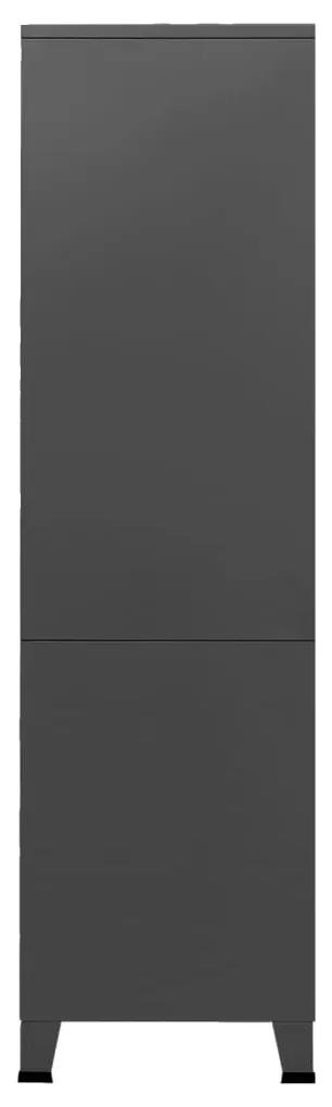 Sifonier, antracit, 90x50x180 cm, metal Antracit, 1