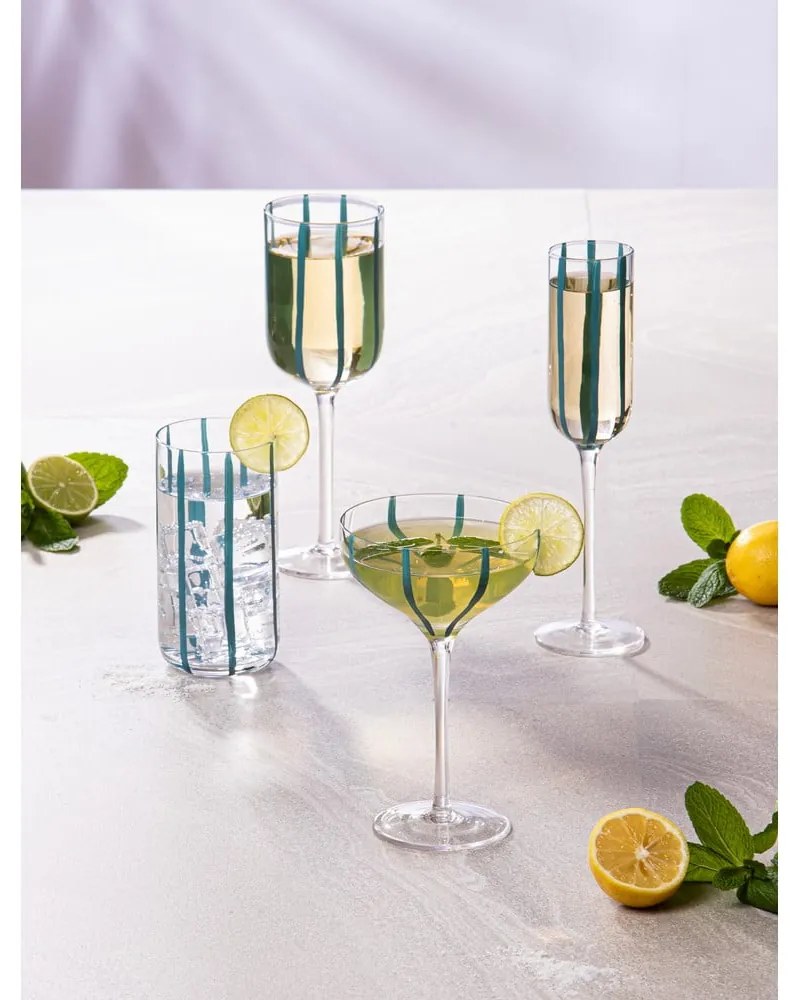 Set de pahare 4 buc. de vin 350 ml Stripe – Ladelle