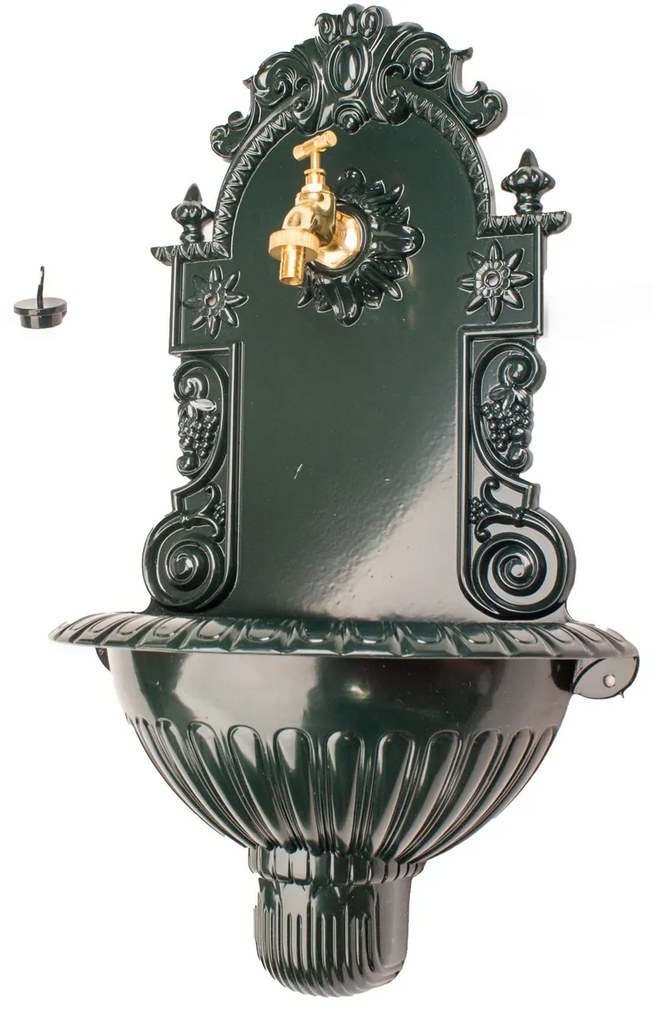 Chiuvă din aluminiu 61 x 39 cm, verde lucios