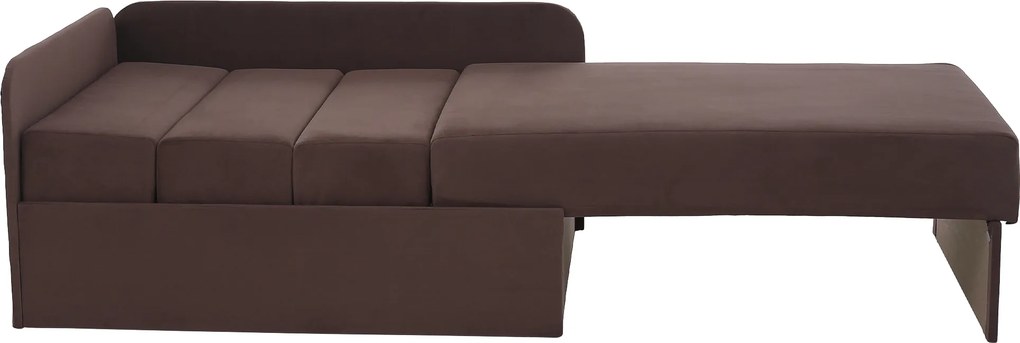 Canapea extensibilă, maro Taupe, MONTES UNI