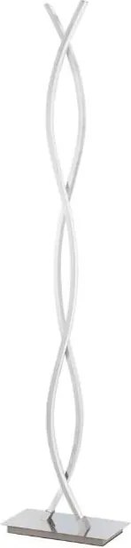 Eglo 183205 - Lampă de podea LED ALANI, 2 x LED, 17 W, 230 V, crom mat