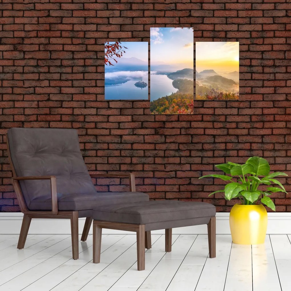 Tablou - Lacul Bled (90x60 cm)