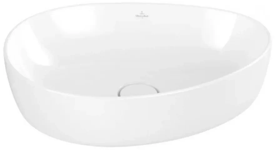Lavoar pe blat alb oval Villeroy&Boch Antao 51 cm