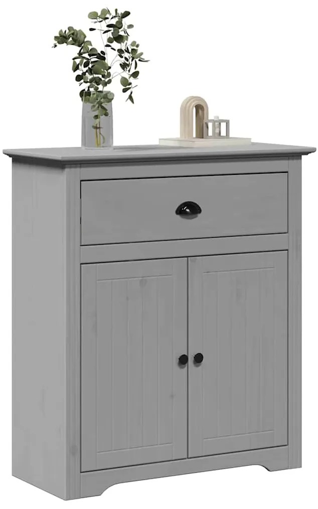 vidaXL Dulap de hol &quot;BODO&quot; gri 80x35x90 cm