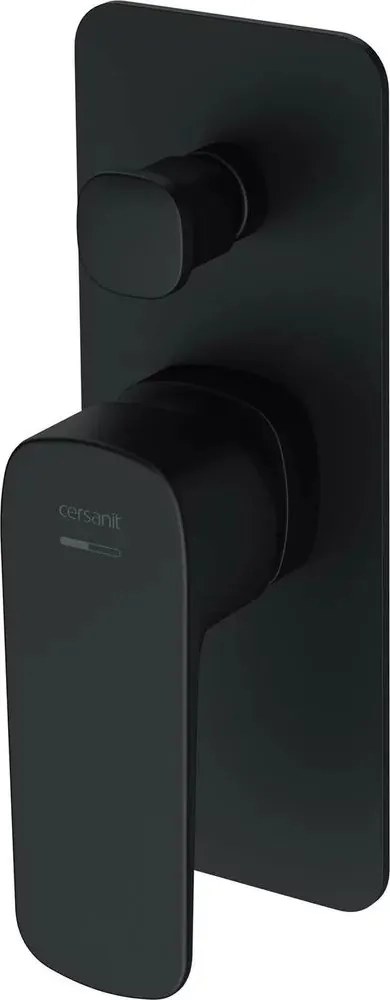 Baterie cada - dus monocomanda incastrata negru Cersanit Larga