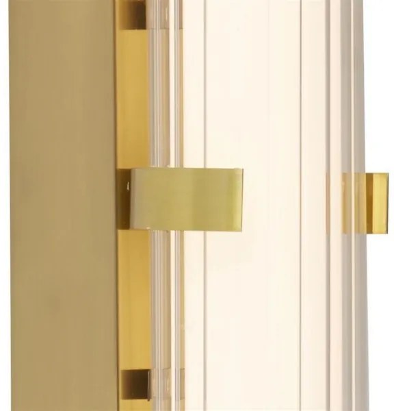 Corp de iluminat LED pentru baie CLAMP LED/18W/230V IP44 auriu Searchlight 63125-1GO