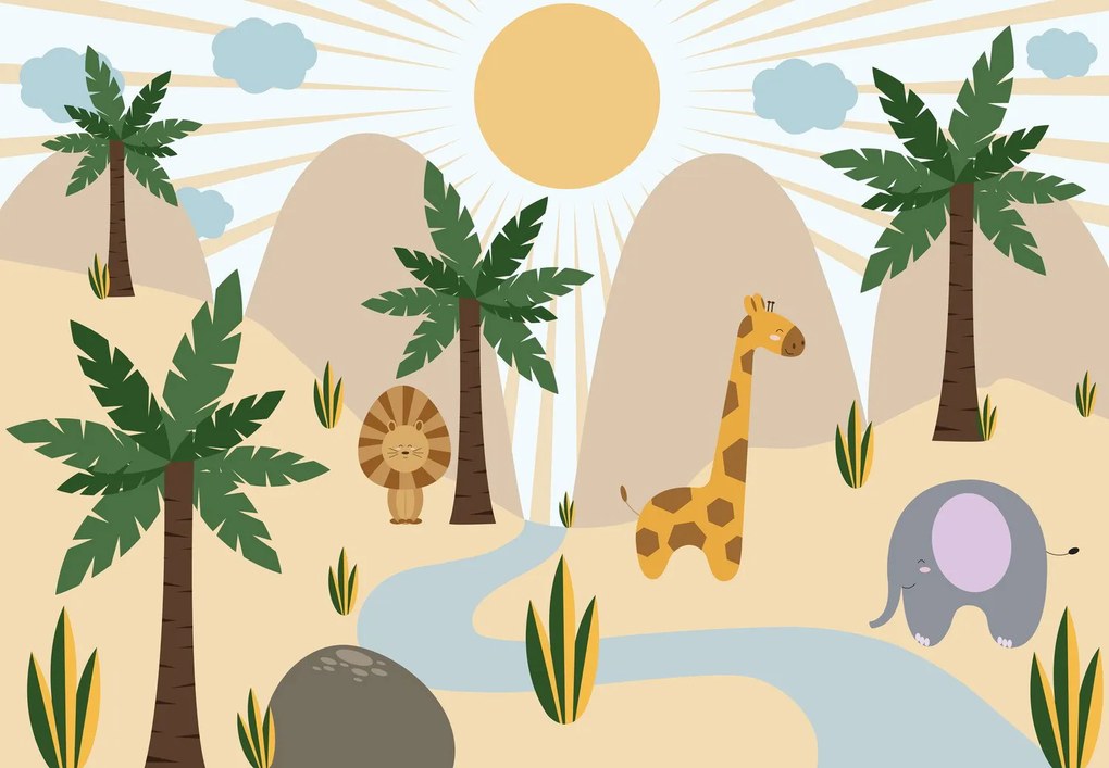 Fototapet - Parc Safari (147x102 cm)