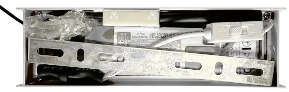 Lustră suspendată pe cablu LINEA LED/36W/230V 3000/4000/5700K CRI 90 alb