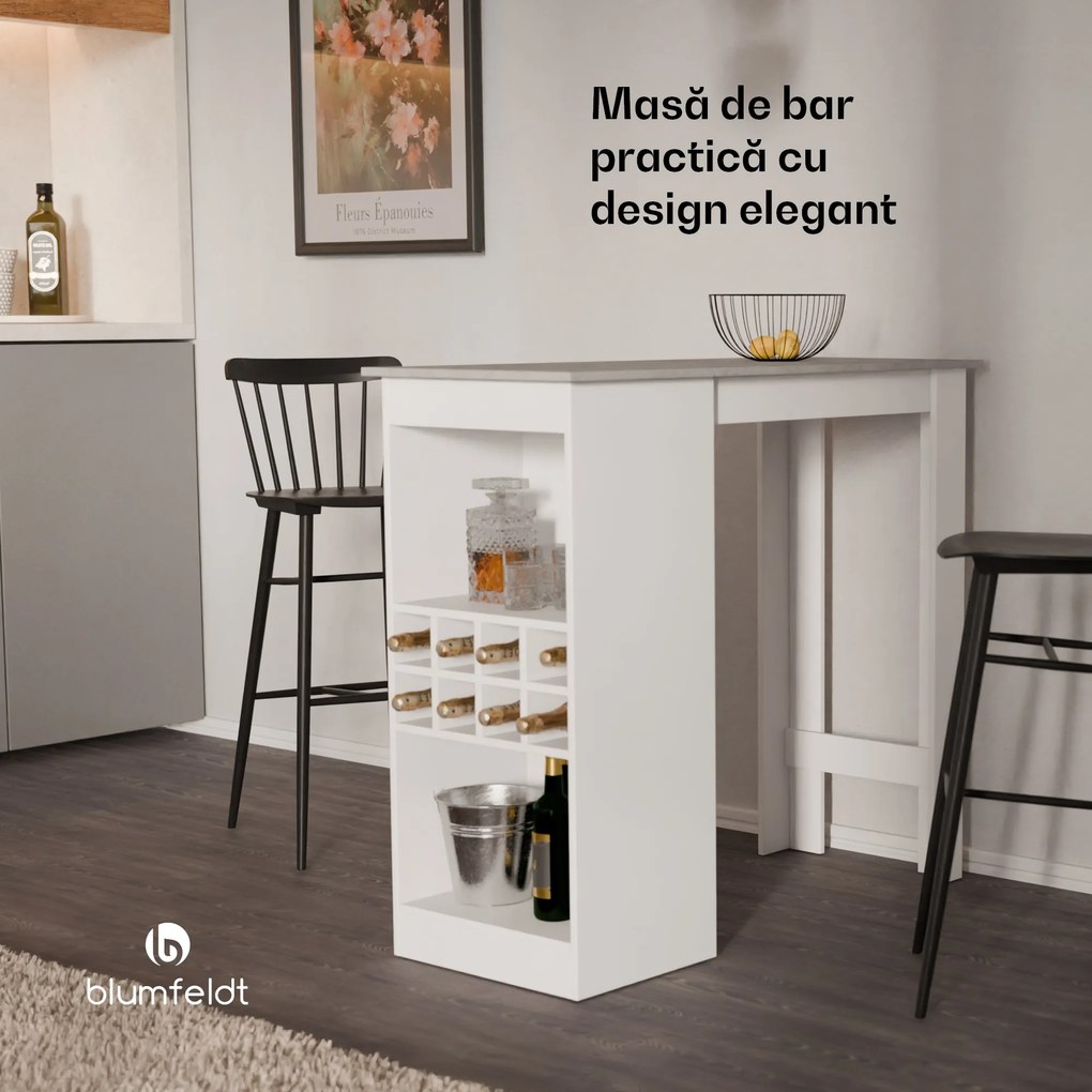 Blumfeldt Bellshill, masă de bar