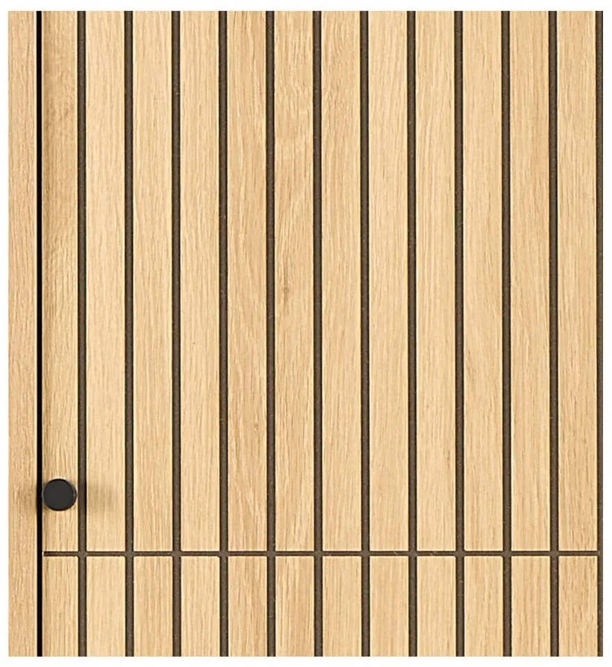 Șifonier în culoare naturală cu aspect de lemn de stejar 51x200x60 cm Albany – Actona