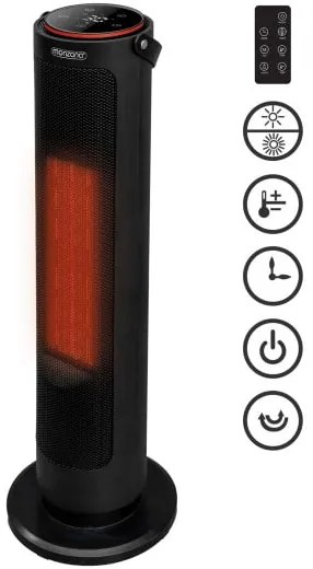 Deuba Incalzitor ceramic 2000W - negru