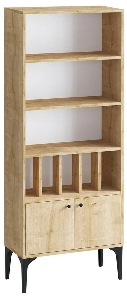 Bibliotecă Pollux Sapphire Oak