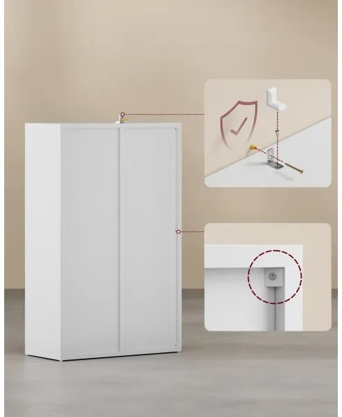 Bibliotecă DOVARO albă