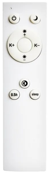 Top Light - LED plafonieră dimabilă LED/51W/230V cu DO negru/maro