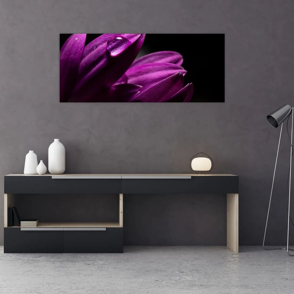 Tablou - Picătura de apă (120x50 cm)