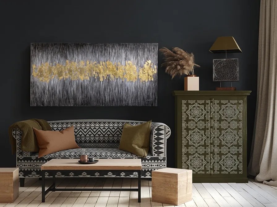 Tablou de perete decorativ canvas Sendero, 80x160cm