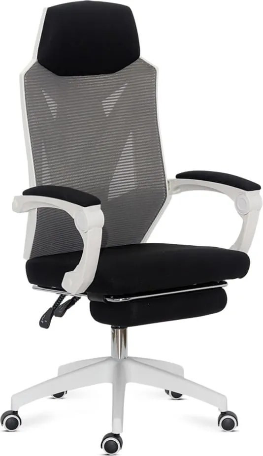 Scaun ergonomic cu suport picioare retractabil OFF 424 gri