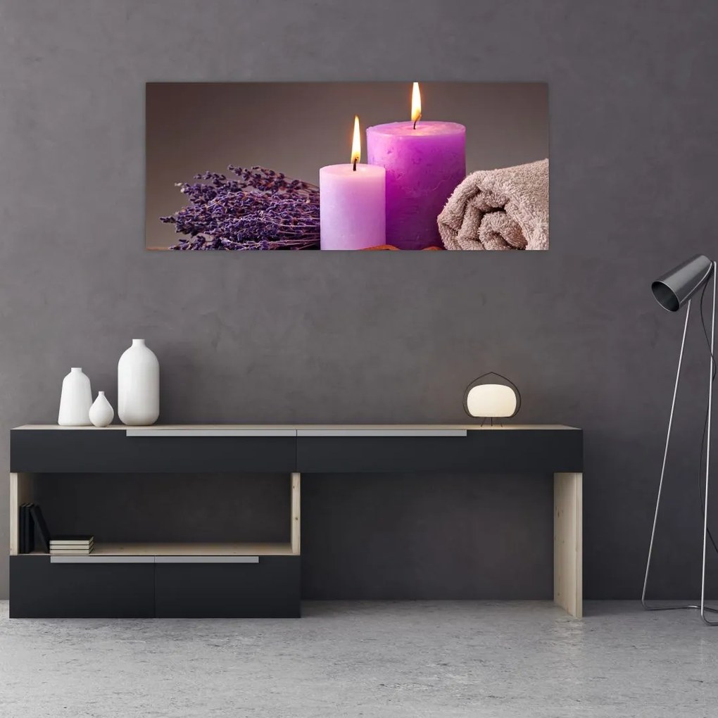 Tablou cu produsele spa (120x50 cm)