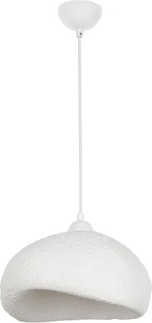 Brilagi - Lampă suspendată WABI SABI pe cablu, 1xE27/40W/230V, Ø 32 cm, albă